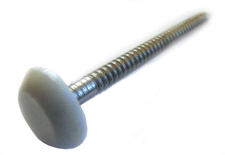 65 x 3.35mm White Polymer Headed Nail A4 Box of 100
