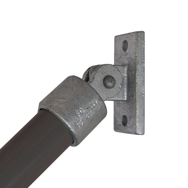Base Swivel Combination C46 Size 8 (G40) Handrail Fitting, Galvanised 169-D48 (Kee Klamp Compatible C58-8)