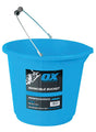 Ox Tools 15 Litre Tough Bucket Blue, High Rubber Content