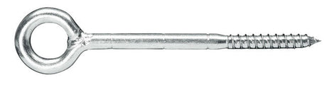 12mm x 160mm Welded Screw Eye, Steel Bright Zinc Plated