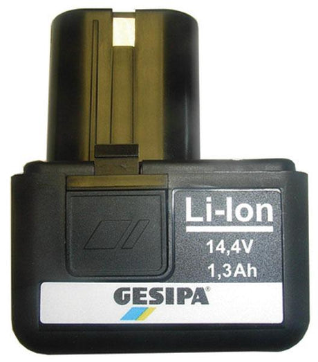 Battery for Gesipa Accubird, 14.4V 1.3Ah Li-ion