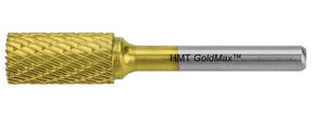 HMT Goldmax TCT Burr 6mm Cylinder 6mm Shank 402040-0060