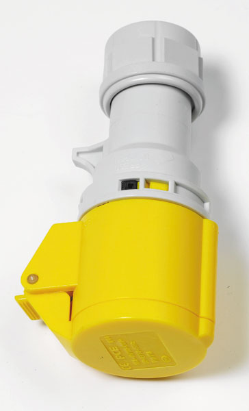 Hardman 16A 110V Coupling Socket (Female 3 hole socket) AT42023