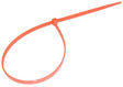 4.8 x 370 Orange Cable Ties, Packed in 100's