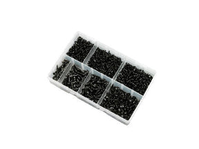 700pc 6-10g Pozi Flange AB Self Tapping Screw Kit Black Phosphate. Kitmaster KM105105