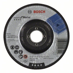 Bosch 180 x 22.2 x 6mm (7" x 1/4" x 7/8)  Metal Grinding Disc Depressed Centre 2608600315