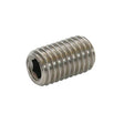 M6 x 25 Socket Set / Grub Screws Cup Point Stainless Steel A2 (304), DIN 916
