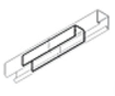 Internal Deep Connector, Unistrut compatible SB653/41 / P1218