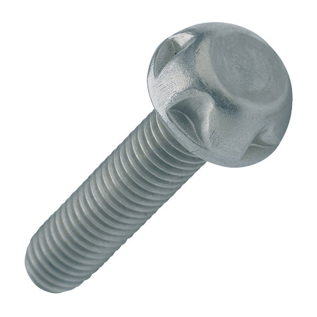 M8 x 40mm Kinmar Removable Machine Screw (KM8R) Zinc Plated (CR-3)