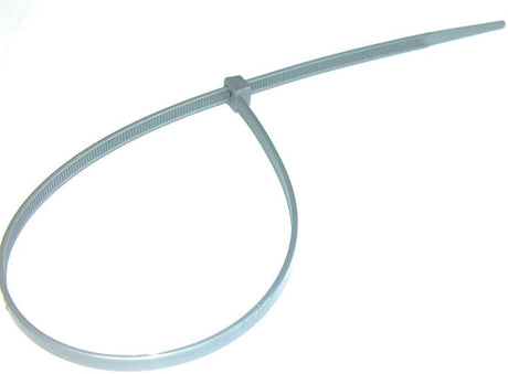 4.8 x 370 Silver Cable Ties, Packed in 100's