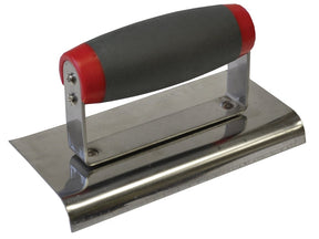 6" Faithfull Cement Edging Stainless Steel Trowel FAISGTEDGESS
