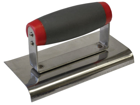 6" Faithfull Cement Edging Stainless Steel Trowel FAISGTEDGESS