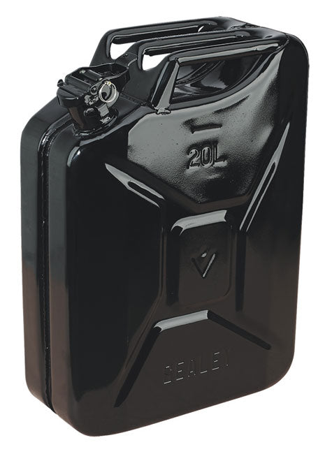 20 Litre Steel Jerry Can Black
