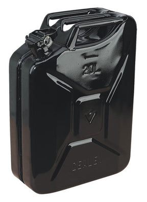 20 Litre Steel Jerry Can Black