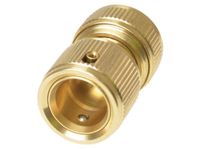 Rehau 1/2" Brass Tap Water Stop Connector