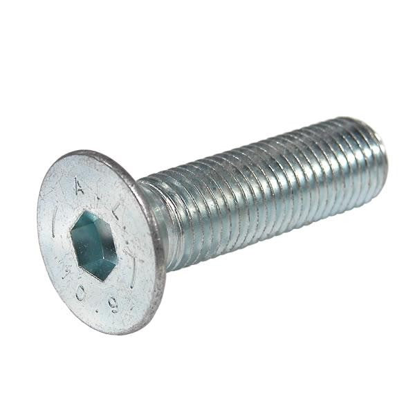 M16 x 35 Socket Countersunk Screw High Tensile Grade 10.9 Zinc Plated & de-embrittled, DIN 7991