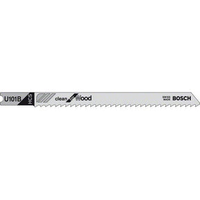 Bosch U101B 100mm Jigsaw Blade for wood 3-30mm (Pack Of 3) P/No. 2 608 630 565