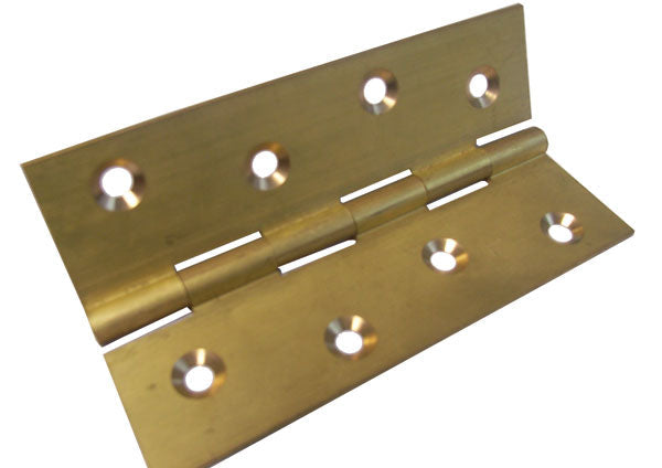 Butt Hinge, solid drawn 1 1/2" Brass (Pair)