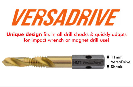 HMT Versa Drive M3 (3mm Max) Sheet Metal Impacta Drill Tap 301125-0300
