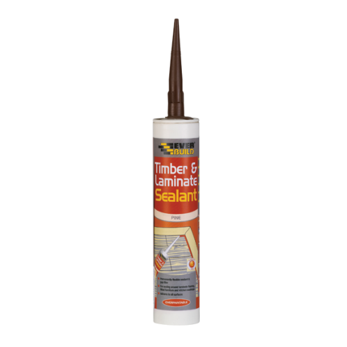 Everbuild Timber & Laminate Sealant 310ml, Beech