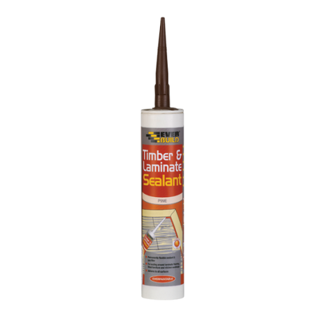 Everbuild Timber & Laminate Sealant 310ml, Beech