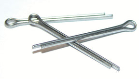 2 x 20mm (5/64" x 3/4") Split Cotter Pins, Stainless Steel A2/304 DIN 94