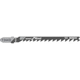 Bosch T244D 100mm Jigsaw Blade for wood 4-50mm (Pack Of 5) P/No. 2 608 630 058