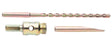 Dry Core Hex Chuck Adaptor, Drift Key & Tap Drill