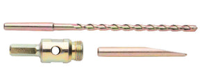 Dry Core Hex Chuck Adaptor, Drift Key & Tap Drill
