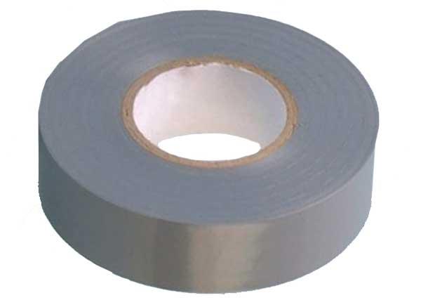 19mm x 20 Metre Insulation Tape Grey PVC