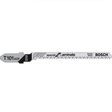 Bosch T101AOF 83mm Jigsaw Blade for Laminate 1.5-15mm (Pack Of 5) P/No. 2 608 636 432