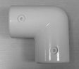 Grey Right Angle Bend (In two halves) MHRABG