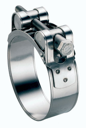17-19mm T Bolt Hose Clamp Mild Steel Bright Zinc Plated