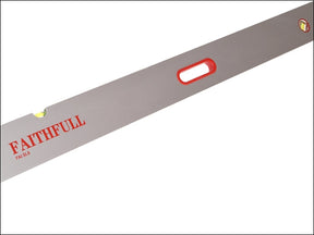 Faithfull 2400mm Screeding Level, 3 Vials & Grips FAISL8 (collection / own van delivery only)