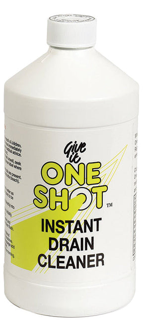 One Shot Instant Drain Cleaner 1 Litre. TRADE CUSTOMERS ONLY (collection / own van delivery only)