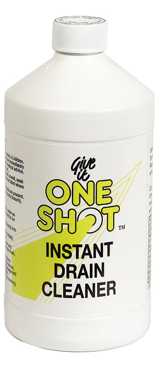 One Shot Instant Drain Cleaner 1 Litre. TRADE CUSTOMERS ONLY (collection / own van delivery only)