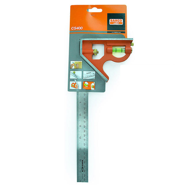 Bahco 16"/400mm Combination Square CS400