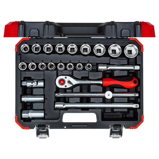 Gedore Red 24 Piece 1/2" Socket Set R69003024