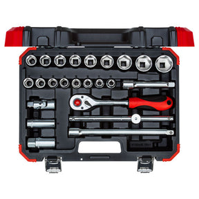 Gedore Red 24 Piece 1/2" Socket Set R69003024