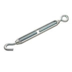 M12 Turnbuckle Straining Hook & Eye Bright Zinc Plated