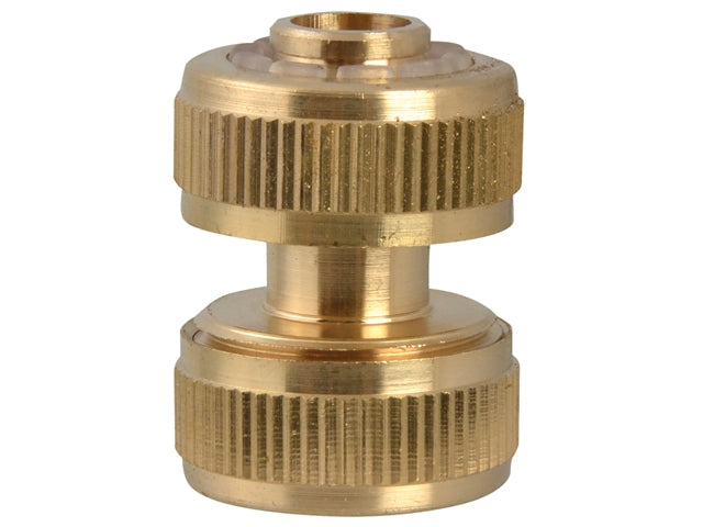 Faithfull 1/2" Brass Hose Mender / Connector FAIHOSEMEND