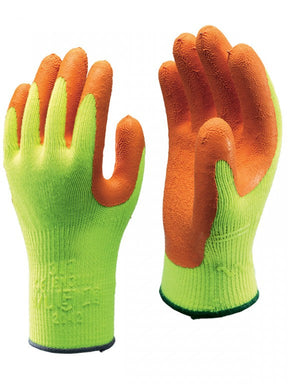 Size 8 (M) Showa 317 Hi-Viz Gloves SHO3172 (1 pair)