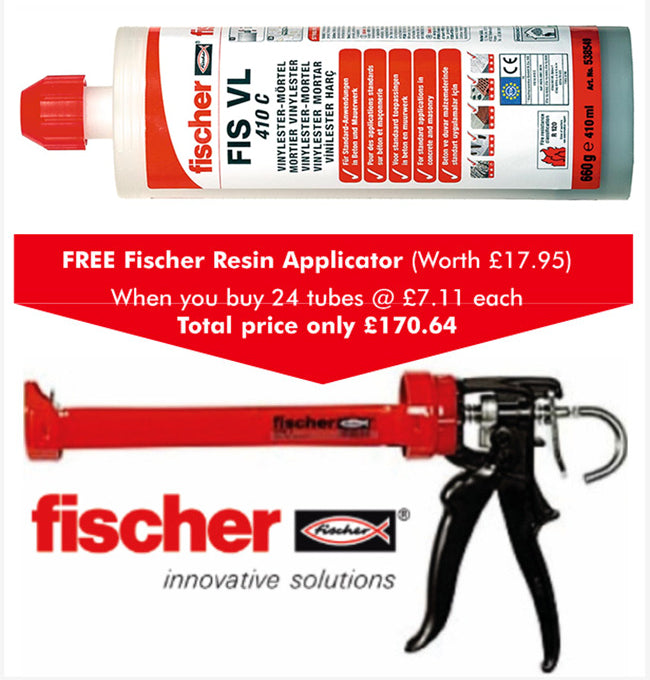 Fischer FIS VL 410C Vinylester Resin 410ml Art No. 539463