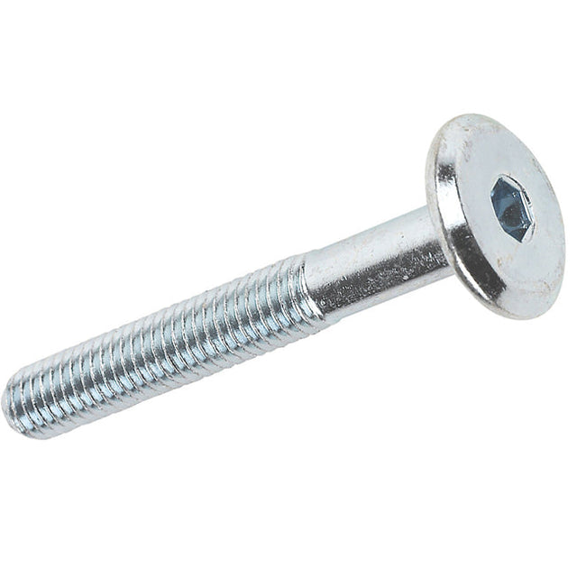 M8 x 80mm Joint Connector Bolt, Steel Bright Zinc Plated