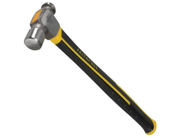 Faithfull 8oz 227g Ball Pein Fibreglass Shaft Hammer FAIBPH8FG