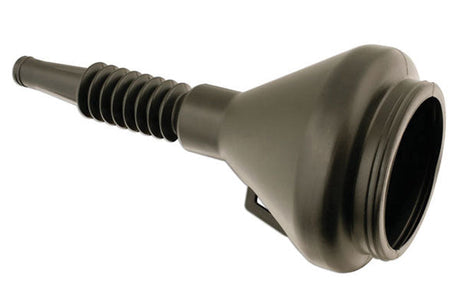 Laser 100mm Funnel With Flexi Spout Black 5429