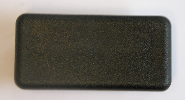 Black Unistrut P3/4240 Plastic End Caps 21mm x 41mm Shallow Channel