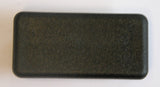 Black Unistrut P3/4240 Plastic End Caps 21mm x 41mm Shallow Channel