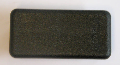 Black Unistrut P3/4240 Plastic End Caps 21mm x 41mm Shallow Channel
