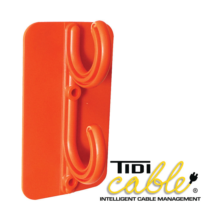 Tidi Patch 2 Hook Self Adhesive & Screw High Tack 2kg Load
